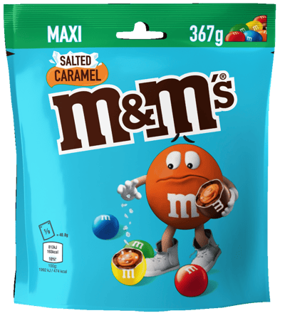 M & M's Salted Caramel 367G