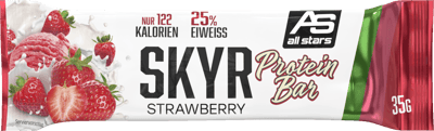 All Stars Skyr Protein Bar Jordbær 35G