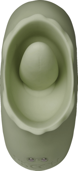 Syndig fransk kyss matt grøn klitoris stimulator