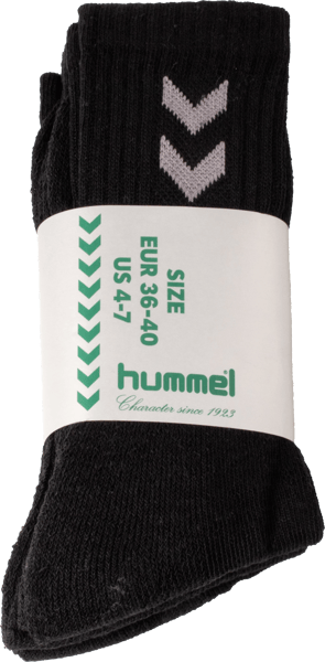 Hummel Basic Sokker 3-Pak Sort 41-45