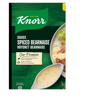Knorr -sås krydret bearnaise 3x20 g