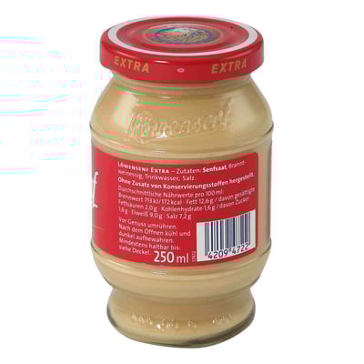Löwensenf Sennep Extra 250 ml