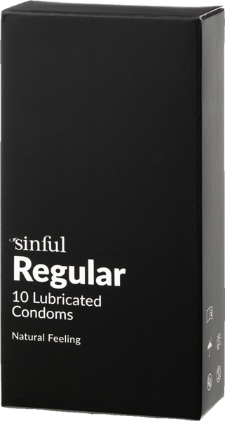 Sinful Regular Kondomer 10 stk