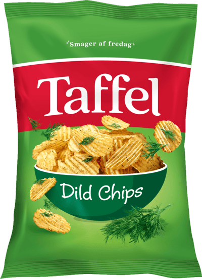 Taffel -Dild -Chips 175 g