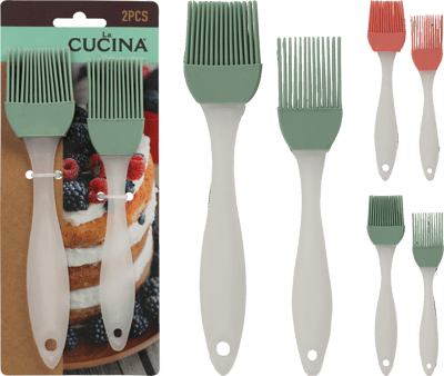 Silikone Børste Sæt 2 stk