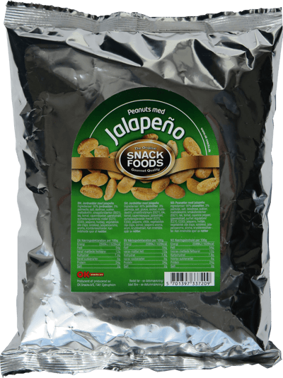 SF Peanuts med Jalapeño 800g