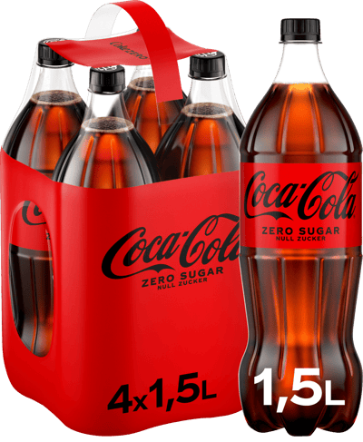 Coca Cola Zero 4 x 15 L Pet de companie