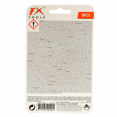 Superlim sæt á 3 stk