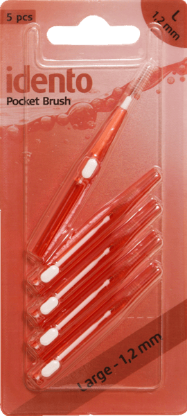 Pincel de bolsillo de identificación (5 stk)