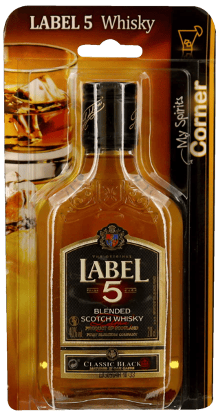 Label 5 Whisky 40% 02 l