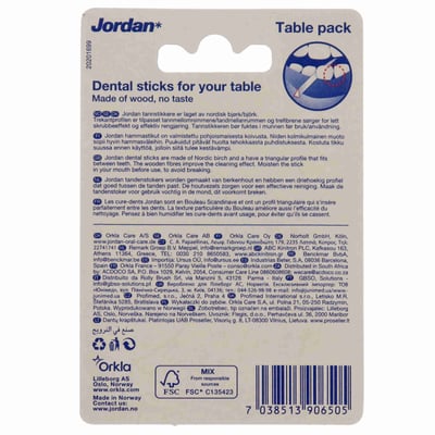 Jordan Tandstikker Bordpak