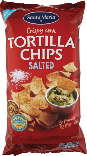 Santa Maria Tex Mex Tortilla Chips Salted 475 g