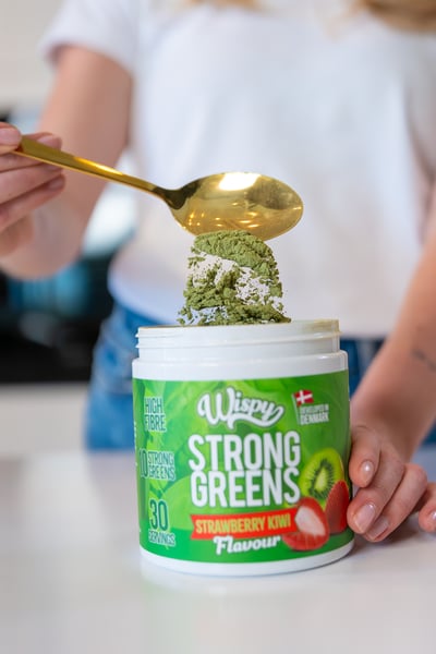 Wispy Greens Strawberry Kiwi 300 g