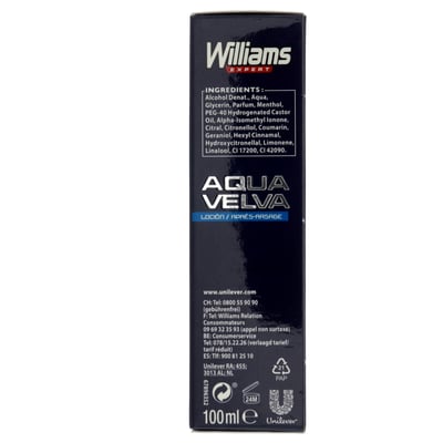 Williams Aqua Velva nach der Rasieren von 100 ml