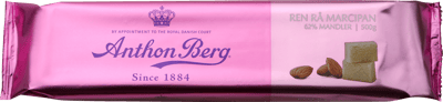 Anthon Berg Ren Rå Marcipan 500 g