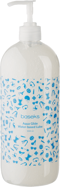 Baseks Aqua Glide Vandbaseret Glidecreme 1000 ml