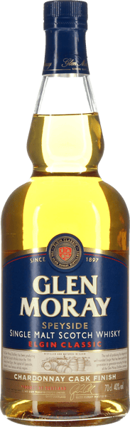 Glen Moray Chardonnay Cask 40% 07 L