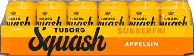 Tuborg Squash Sukkerfri 24x033l