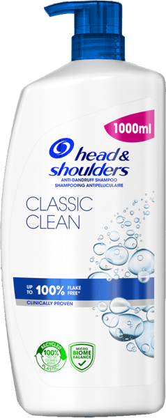 Head & Shoulders Shampoo Classic Clean  1L M Pumpe