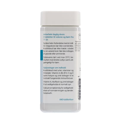 Longo vital 50+ 180 stk