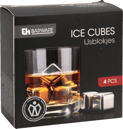 Isterning 4 stk rostfritt stål