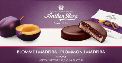 Anthon Berg Blomme i Madeira 1925 g
