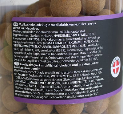 Lakridskugler Ekstra Stærk 600g