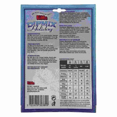 Kims dip mix semester 17g