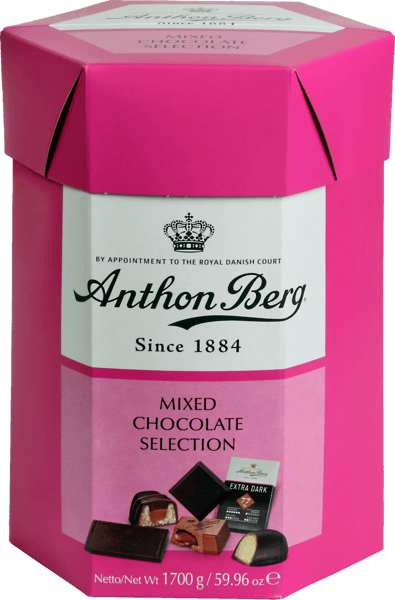 Anthon Berg blandet chokoladeudvælgelse 17 kg