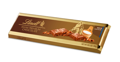 Lindt Gold Bar Milk 300g