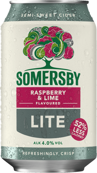 Somersby Rasberry Lime Lite 20x033l