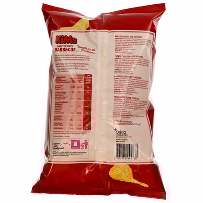 Kims Sweet 'N' Juicy Barbecue Chips 170 G