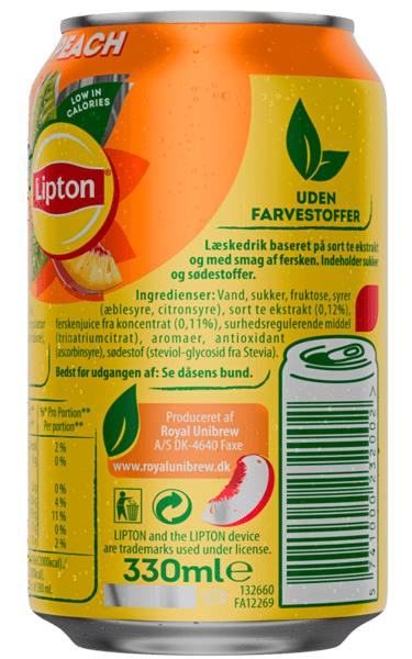 Lipton Peach Ice Tea 24x033L