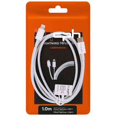 Leki bycph Cable - USB-C to Lightning 10 m