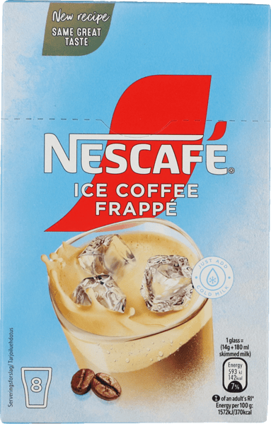 Øyeblikkelig frappe nescafe 8 stk