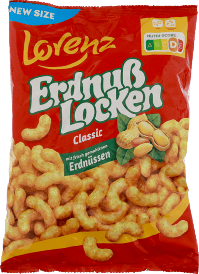 Lorenz Erdnuß Locken Classic 175g