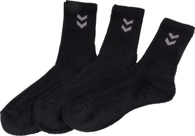 Hummel Basic Sokker 3-Pak Sort 41-45