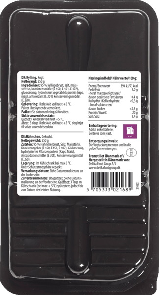 Schlagen Kylling God Schlamm 250 g