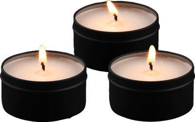 Sinful Massagelys Sæt 3 x 40 g