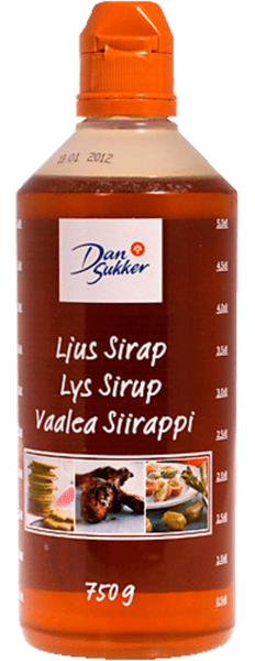 Lys Sirup Dansukker 750 g