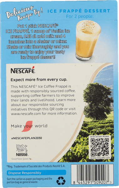 Instant Frappe Nescafe 8 stk