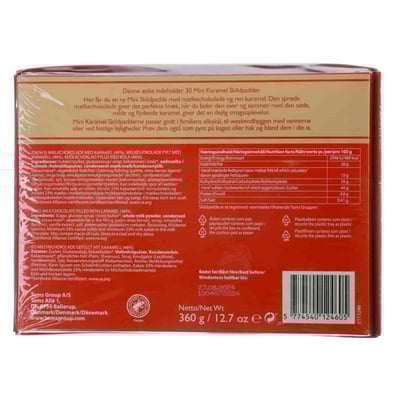 Toms Mini Karamel Skildpadder 360g