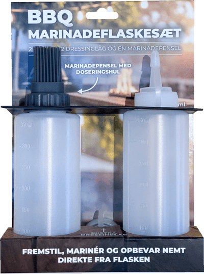 Marinadeflaskesæt BBQ