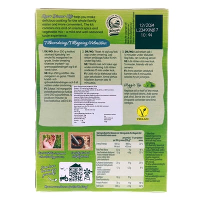 Knorr Orientalsk Risret 252 g