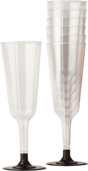 Engangschampagneglas 14 cl 8 stk