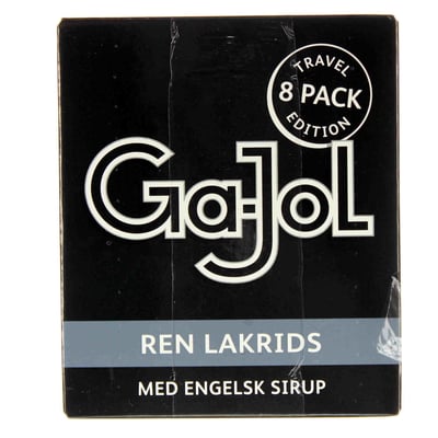 Ga-jol ordin ren lakrids 8x23 g