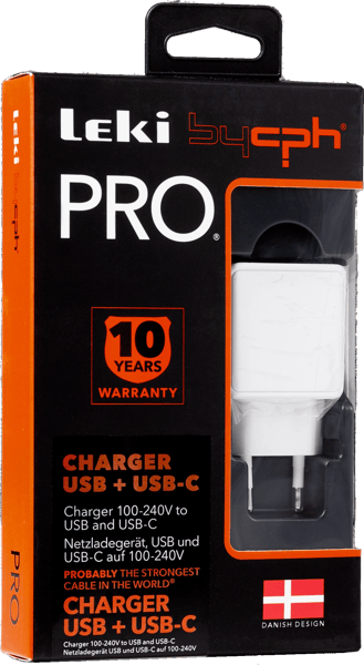 Leki bycph Pro USB & USB-C Power Adapter