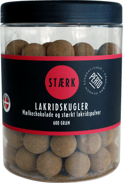 Lakridskugler stærk 600g