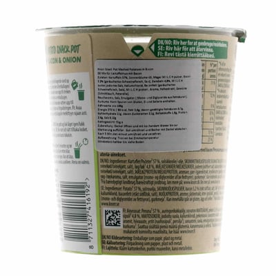 Knorr Snack Pot Mashed Potatoes m Bacon 51 g