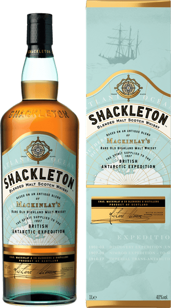 Shackleton Scotch blandad malt 40 % 1L